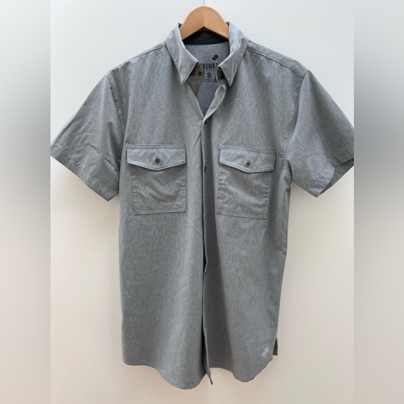 Mens Short Sleeve Dress Shirt Trunks Surf and Swim Co. - Picture 8 of 11